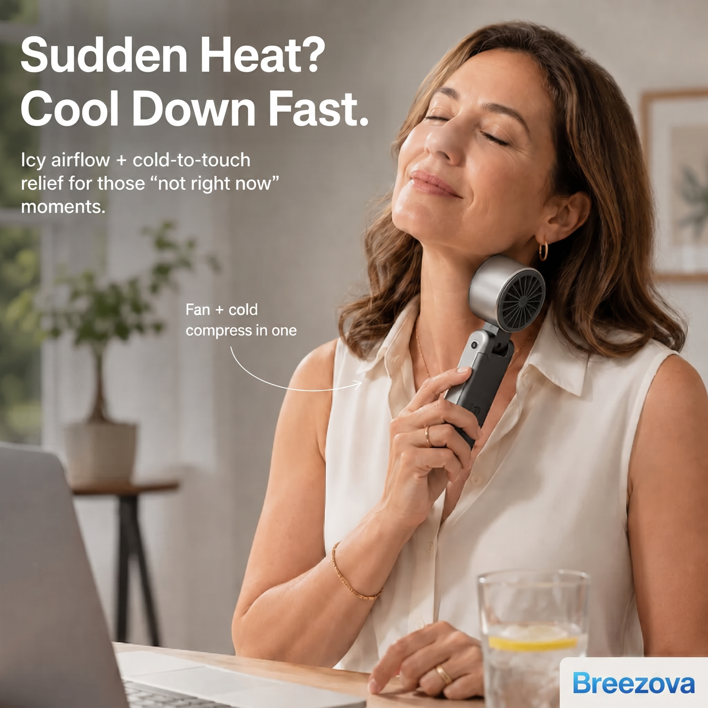 Breezova AirChill™ Handheld Fan