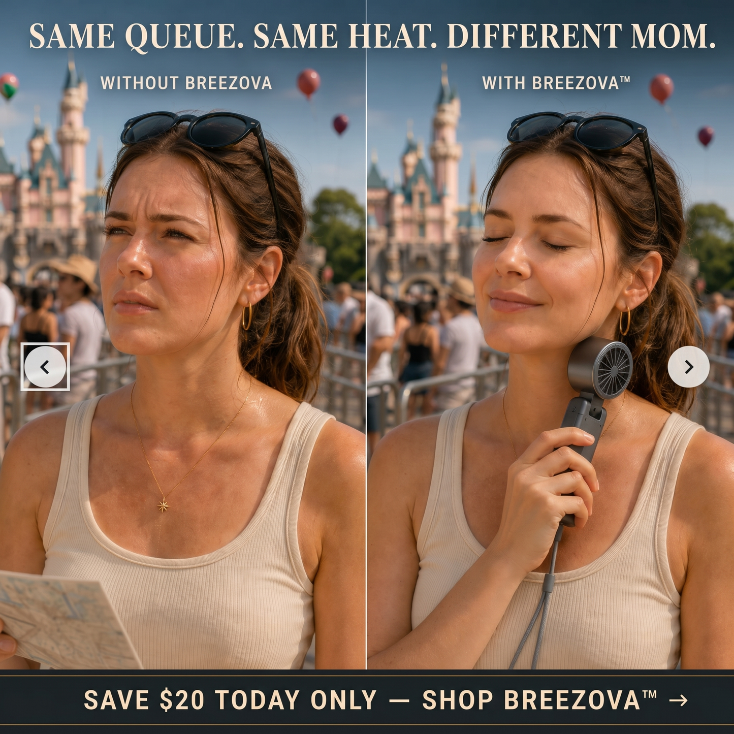 Breezova AirChill™ Handheld Fan