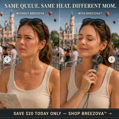 Breezova AirChill™ Handheld Fan
