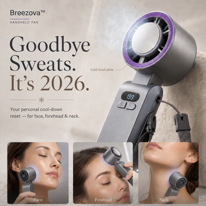 Breezova AirChill™ Handheld Fan